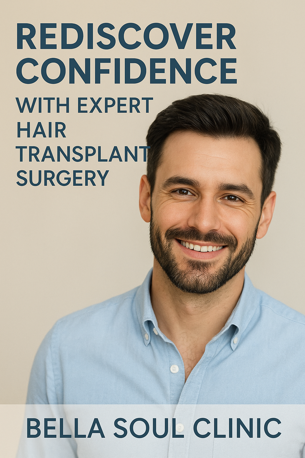Rediscover Confidence with Expert Hair Transplant Surgery at Bella Soul Clinic